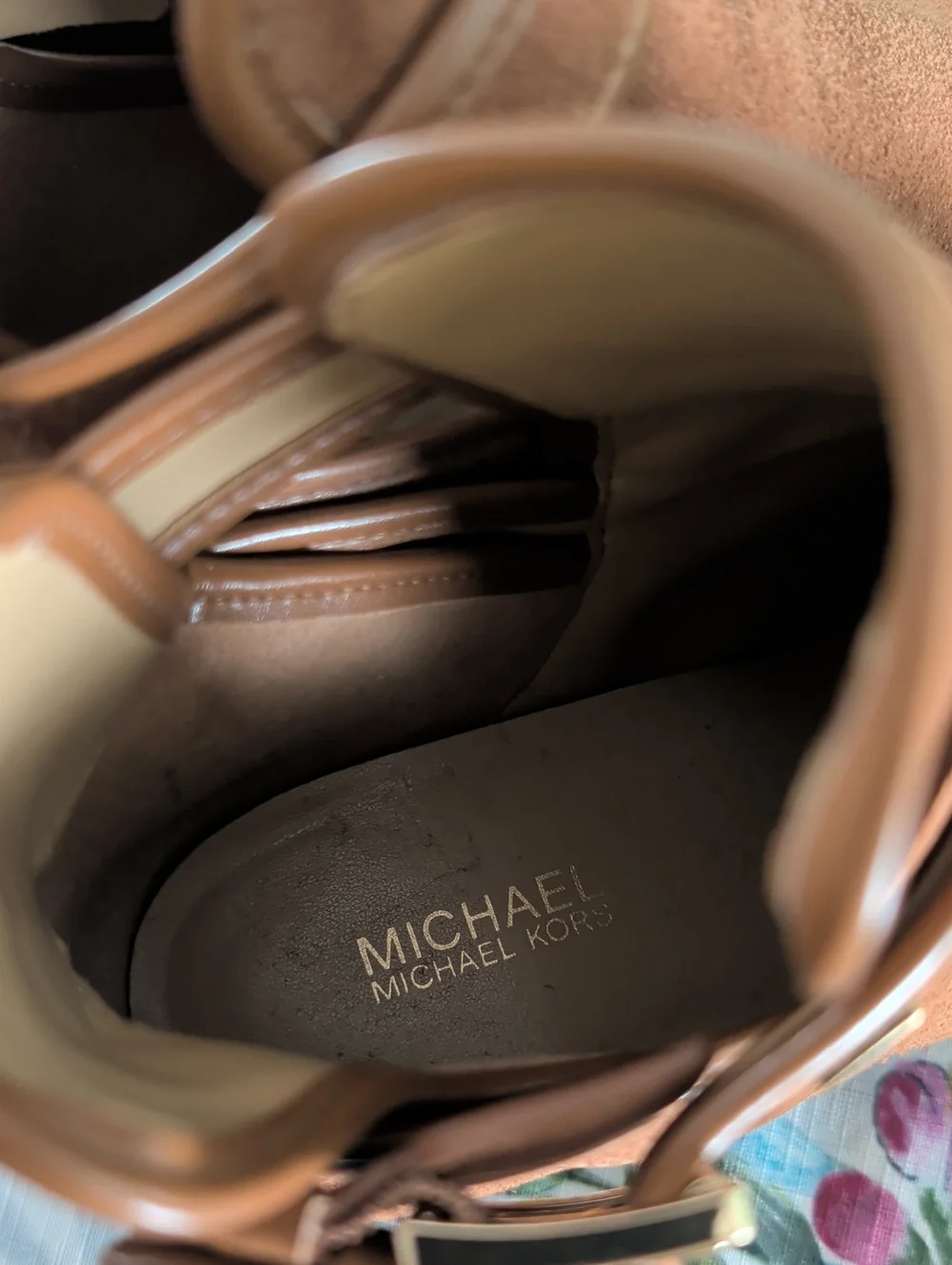 Michael Kors suede ankle
